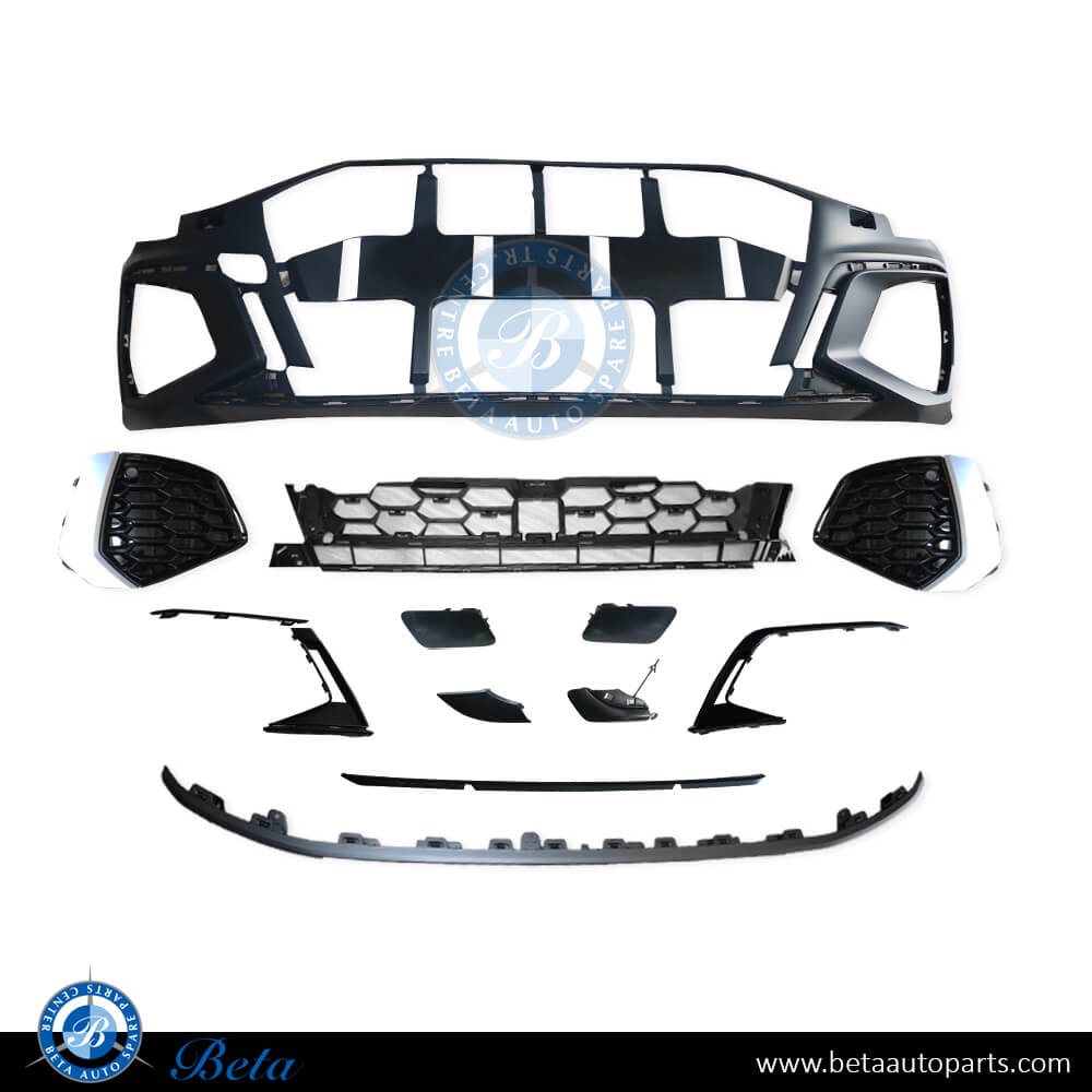 Front Bumper with PDC with Park Assist for Audi A3 S-Line 2020 -Up models, Part Number 8Y0807065C Front Bumper with PDC with Park Assist for Audi A3 S-Line 2020 -Up models, Part Number 8Y0807065C
